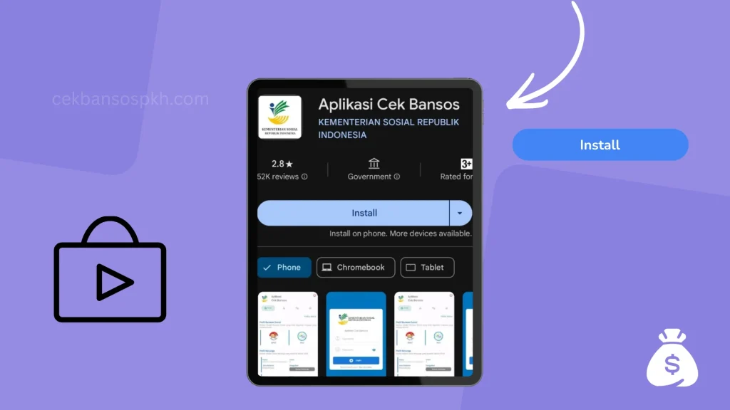 cek bansos kemensos