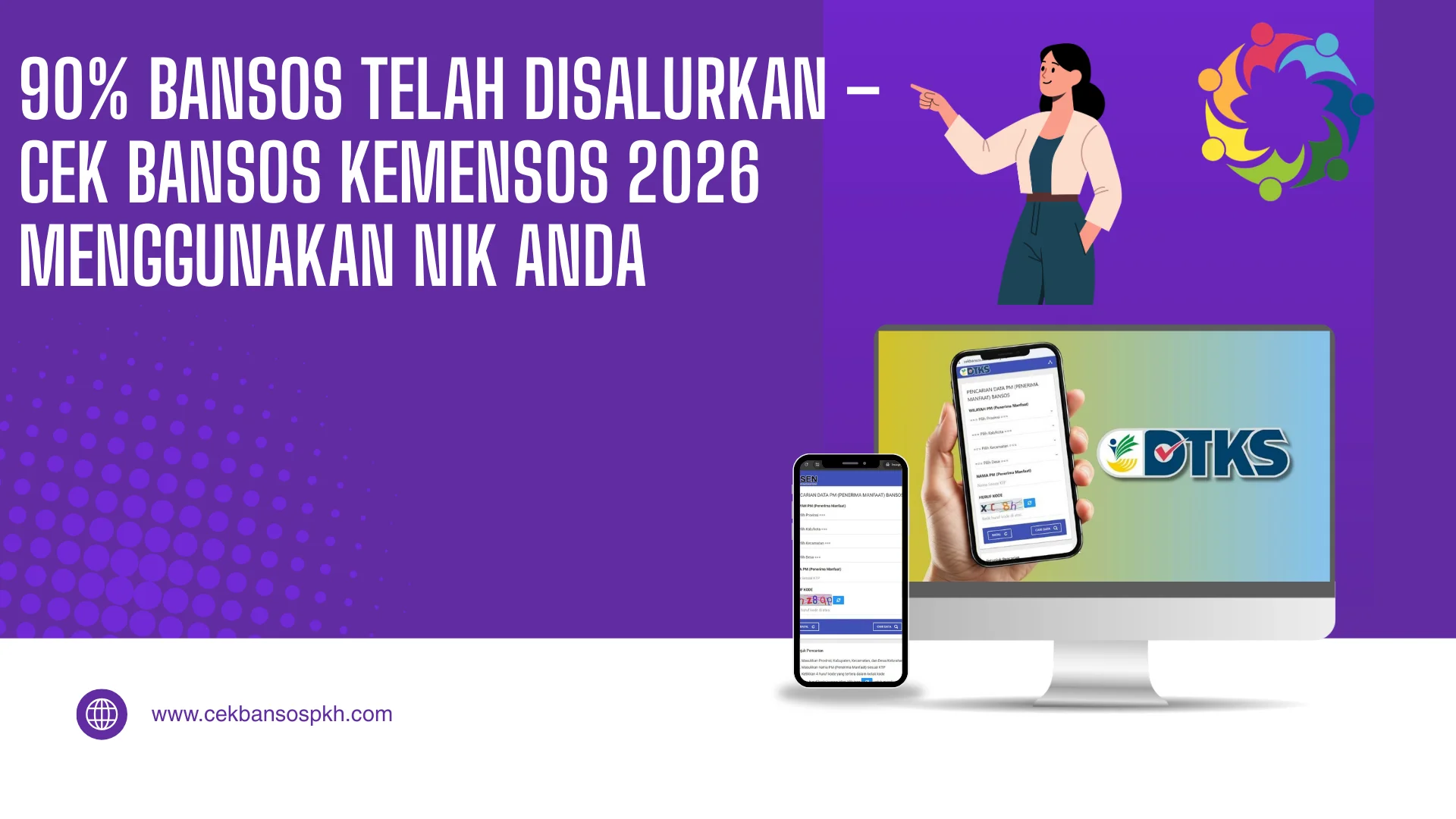 90% Bansos Telah Disalurkan – Cek Bansos Kemensos 2026 Menggunakan NIK Anda